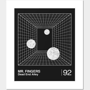 Mr Fingers / Minimalist Graphic Artwork Design Posters and Art